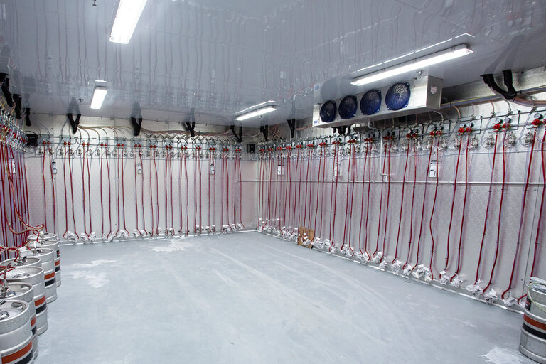 Walk-In Beer Cooler Installation